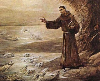 Image result for st anthony of padua preaching to the fish