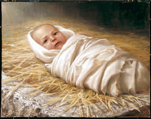 Image result for baby jesus swaddling clothes